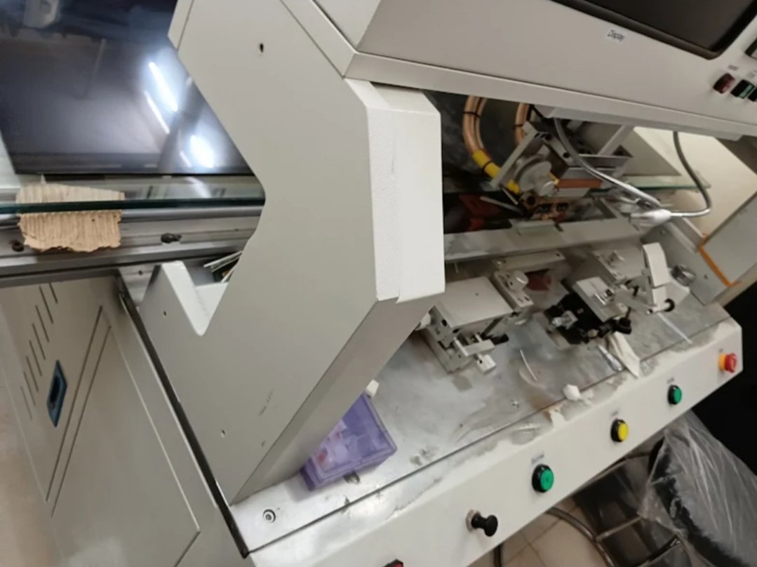 TV panel bonding machine set up for LED display repair